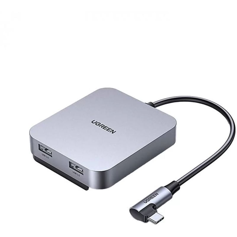 UGREEN Ugreen USB HUB Adapter 5 σε 1 συμβατό με USB-C (60377)