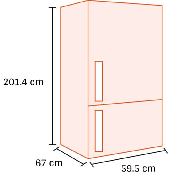 MIDEA MDRB541EIA46 Total No Frost 400 Lt Inox Ψυγειοκαταψύκτης image 1