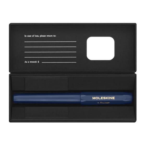 Moleskine x Kaweco Rollerball Pen Sapphire Blue image 1