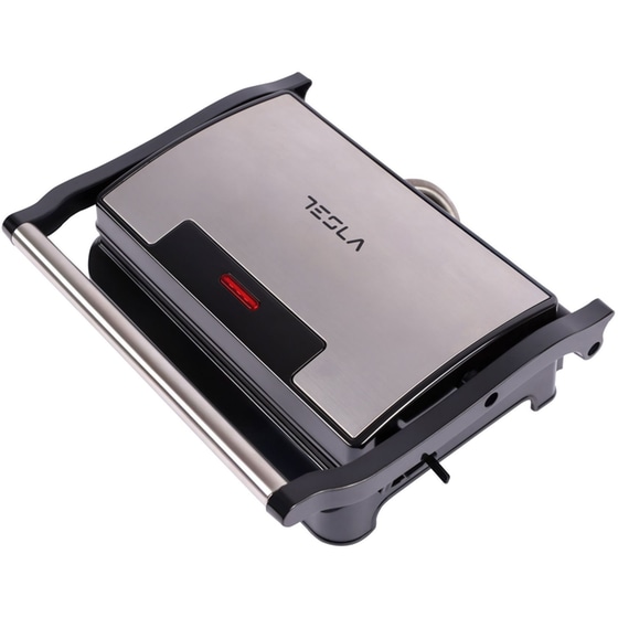 TESLA GR100BX 700W Inox/Μαύρη Τοστιέρα - Ψηστιέρα image 2