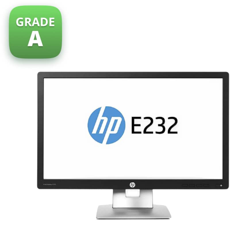 Refurbished Monitor HP EliteDisplay E232 23 Full HD IPS | Grade A