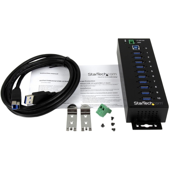 StarTech.com ST1030USBM USB Hub 10-Port USB 3.2 συμβατό με USB-A image 4
