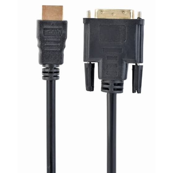 Καλώδιο Gembird DVI-D male σε HDMI male - 1.8m image 1