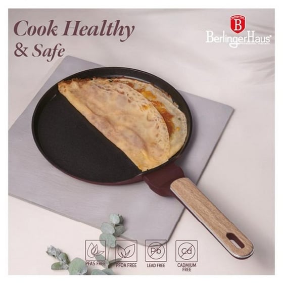 Τηγάνι για Pancakes BERLINGER HAUS BH-8291 25 cm Μαύρο image 2