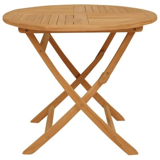 Vidaxl Σετ Τραπεζαρίας Κήπου 5 Τεμαχίων Από Μασίφ Ξύλο Teak image 3