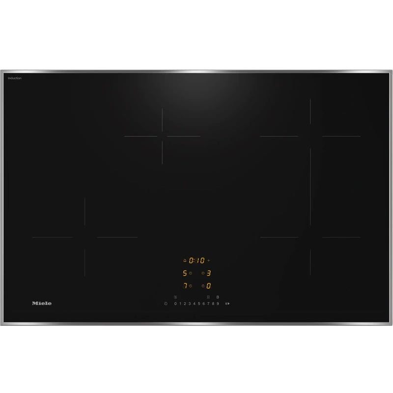 MIELE Εστία Επαγωγική Αυτόνομη MIELE KM7373FRD 80.6 cm Μαύρο