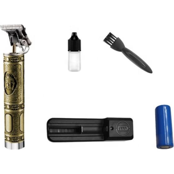 Επαγγελματικό Trimmer KEMEI KM-1974A Επαναφορτιζόμενο Χρυσό image 4