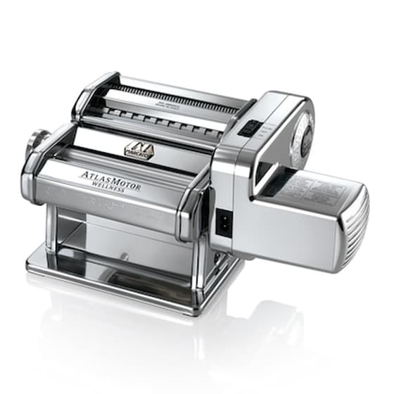 Marcato Atlasmotor Μηχανή Φύλλου, Μοτέρ 220v 32x20x15.5cm Max Πλάτος Ζύμης 15cm Βάρος 2.38kg Ιταλίας image 0