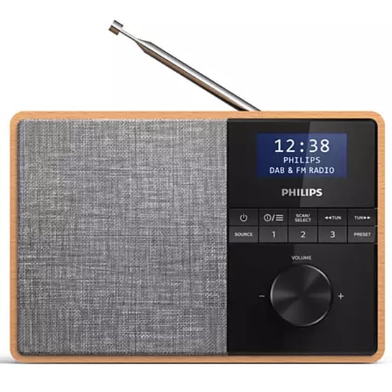 Φορητό ραδιόφωνο Philips TAR5505 - Μαύρο image 0