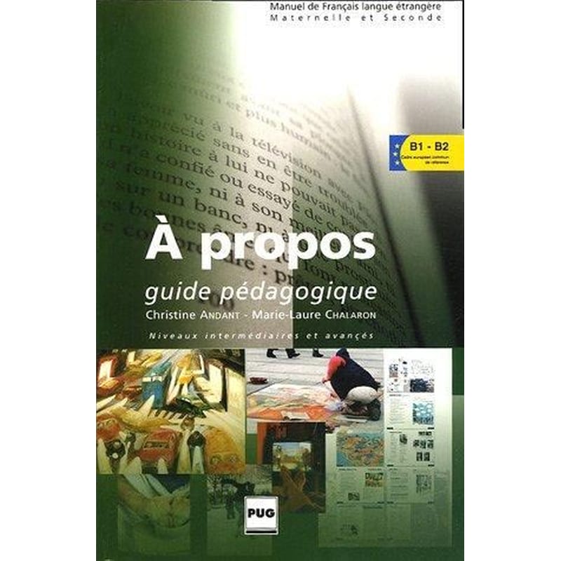 A Propos B1 + B2 Guide Pedagogique