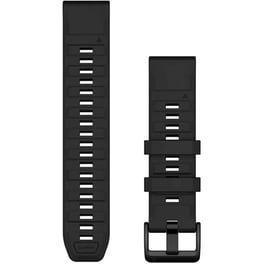 Λουράκι Garmin QuickFit 22 Silicone Band για Garmin QuickFit 22mm - Black