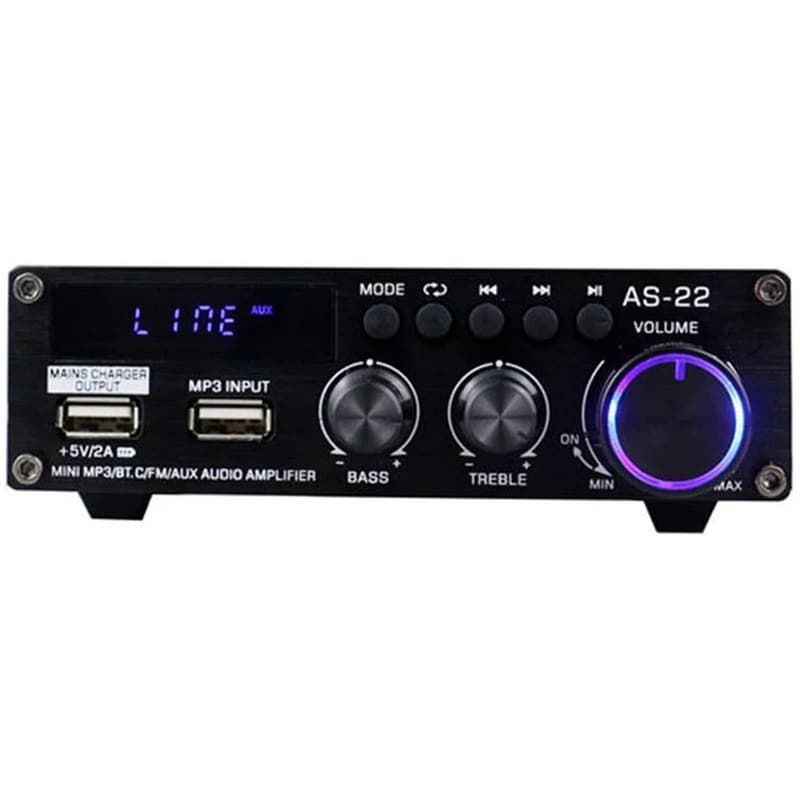 Blitzwolf AS-22 Amplifier 45W - Μαύρο