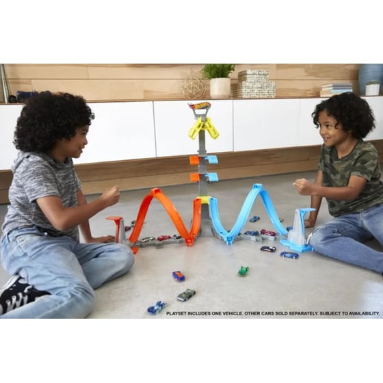 Mattel Hot Wheels: Πίστα Με Διπλή Εκτόξευση And Λούπ Σετ Παιχνιδιού (grw39) image 3