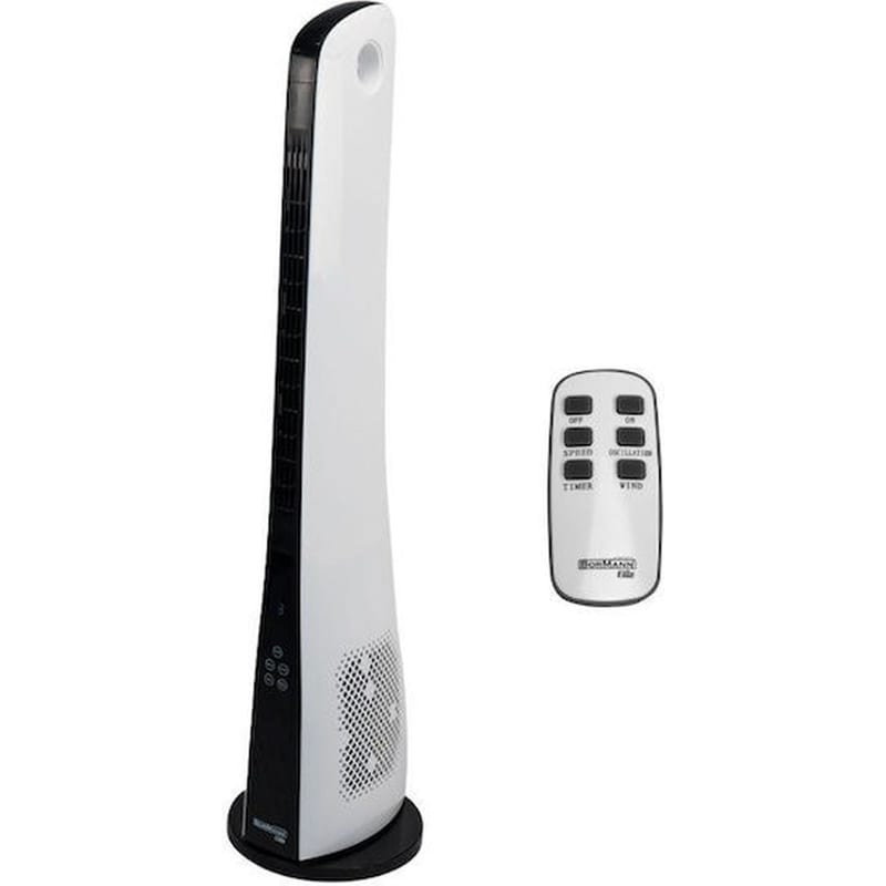 BORMANN ELITE BFN5800 Ανεμιστηρας Πυργος Λευκος 45W Λευκό και Μαύρο