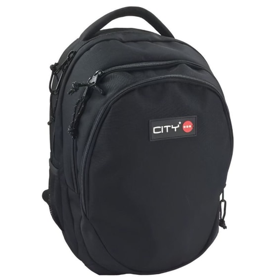 Τσάντα Πλάτης City The Jock Black Is Back Line Πολλών Θηκών Μαύρο image 0