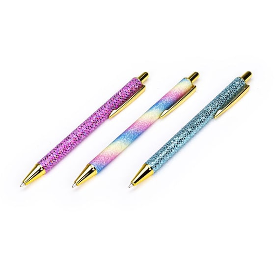 Στυλό Διαρκείας Posh+Pop Purple Background (3 Τεμάχια) image 3