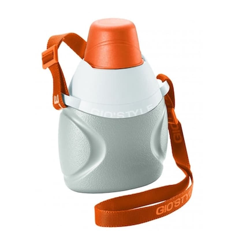 GIOSTYLE Giostyle Italy Παγούρι-θερμός Ψύξης 15x9x21cm 0.65lt 0.27kg Ciao! Canteen 600 Γκρι-πορτοκαλί