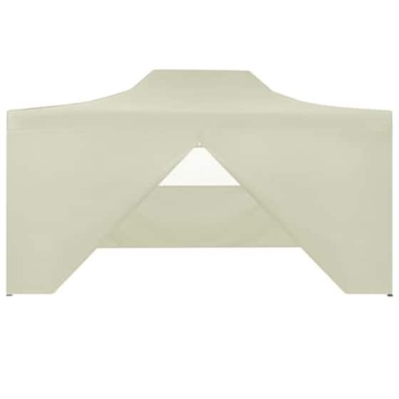 Κιόσκι Vidaxl Ατσάλινο 3x4m - Κρεμ image 3