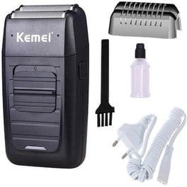 Ξυριστική Μηχανή KEMEI KM-1102 για Κεφάλι και Πρόσωπο με Trimmer για Υγρό και Στεγνό Ξύρισμα Επαναφορτιζόμενη
