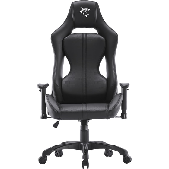 Καρέκλα Gaming White Shark Monza από Δερματίνη - Μαύρη image 2