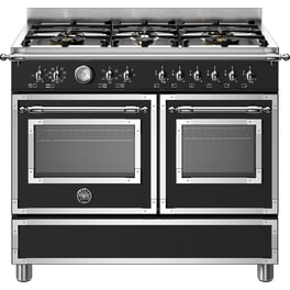 BERTAZZONI HER106L2ENET 58 / 46 Lt Μαύρο Κουζίνα Μεικτή Αερίου
