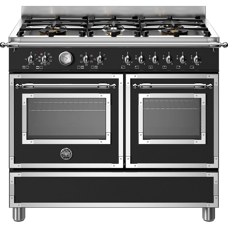 BERTAZZONI BERTAZZONI HER106L2ENET 58 / 46 Lt Μαύρο Κουζίνα Μεικτή Αερίου
