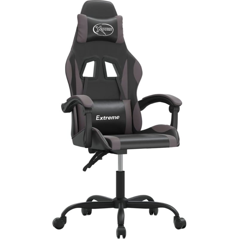 Καρέκλα Gaming VIDAXL 3143870 από Τεχνητό Δέρμα - Μαύρη