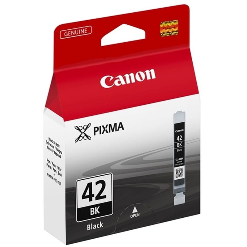 CANON Canon Cli-42BK Black Μελάνι Εκτυπωτή 6384B001