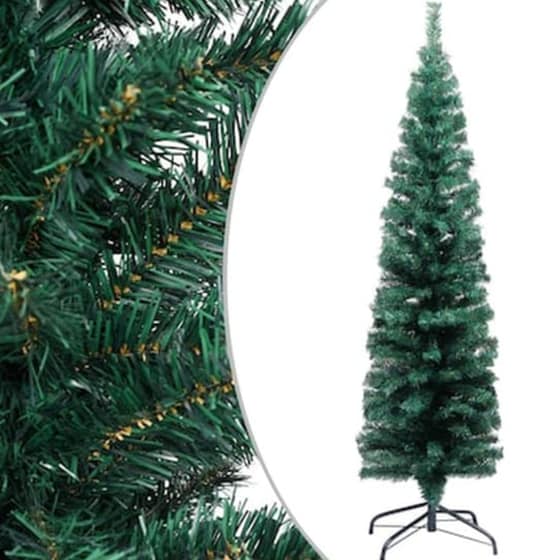 Χριστουγεννιάτικο Δέντρο VidaXL Slim 1.20m - Πράσινο image 1