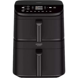 COSORI CAF-DC121-AEUR με Διπλό Αποσπώμενο Κάδο 2630 W 10.8 L Μαύρο Φριτέζα Αέρος