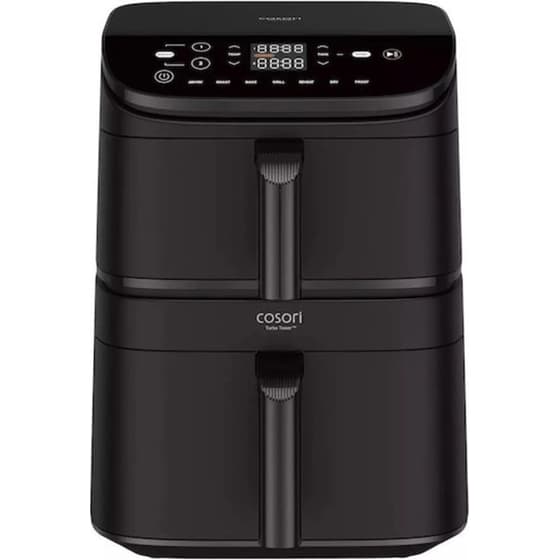 COSORI CAF-DC121-AEUR με Διπλό Αποσπώμενο Κάδο 2630 W 10.8 L Μαύρο Φριτέζα Αέρος image 0