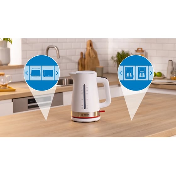BOSCH MyMoment TWK4M221 2400 W 1.7 L Λευκό Βραστήρας image 1