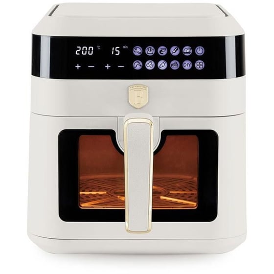 BERLINGER HAUS BH-9546 με Αποσπώμενο Κάδο 1300 W 6.3 L Λευκό Φριτέζα Αέρος image 2