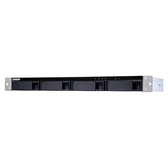 Qnap Tl-r400s Storage Drive Enclosure 2.5" / 3.5"  HDD / SSD Enclosure - Black / Gray image 1