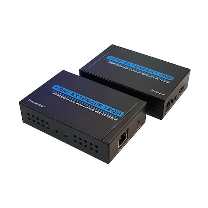 HDMI Extender Powertech Μέσω Cat.-5e/Cat.-6e Καλωδίου Full Hd 120m