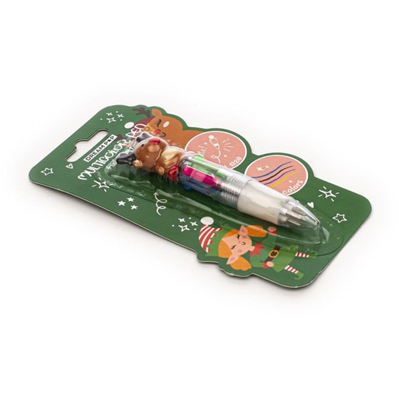 Στυλό Tri-Coastal Πολλαπλών Χρωμάτων Xmas Reindeer (1 Τεμάχιο) image 2