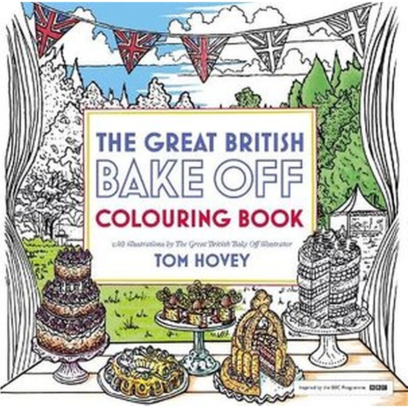 Great British Bake off Colouring Book