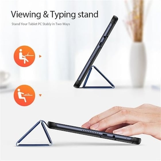 Θήκη Tablet Samsung Galaxy Tab A7 - Dux Ducis Domo Series Flip - Black image 1