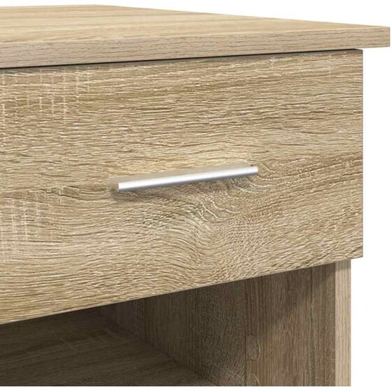 Γραφείο VidaXL από Επεξεργασμένο Ξύλο 90x49x75 cm - Sonoma Δρυς image 6
