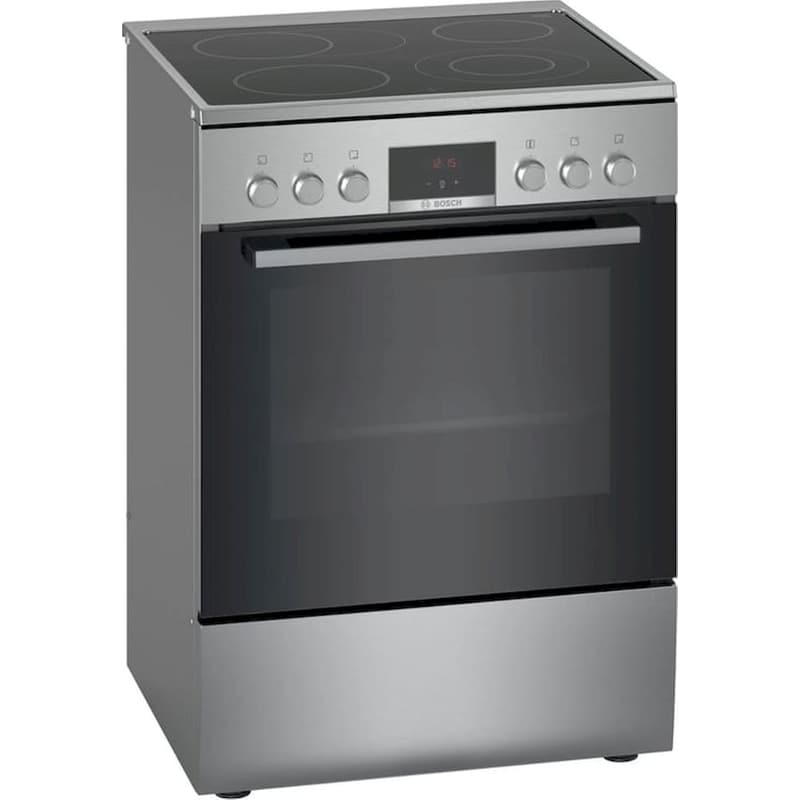 BOSCH BOSCH HKR39A250U 66 Lt Inox Ηλεκτρική Κουζίνα Κεραμική