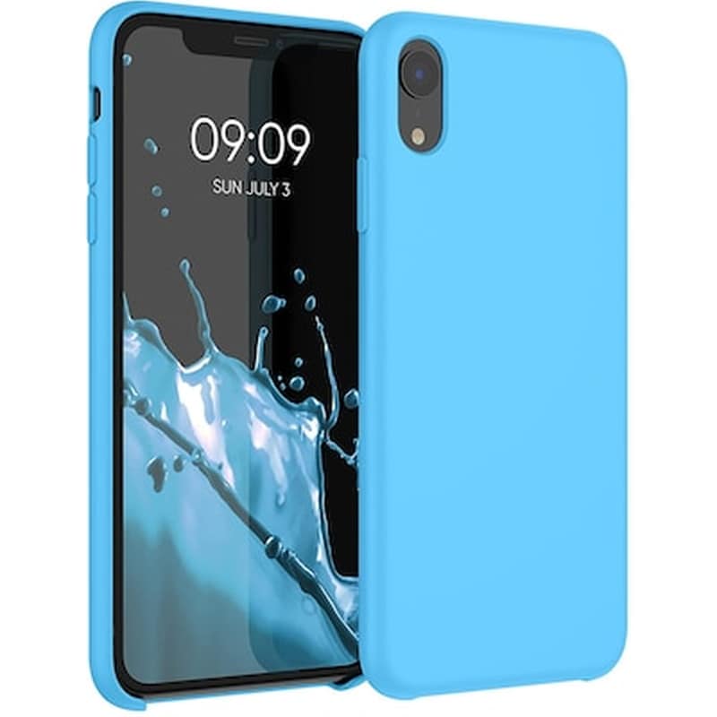 KWMOBILE Θήκη Apple iPhone XR - Kwmobile Soft Flexible Rubber Protective Cover - Light Blue