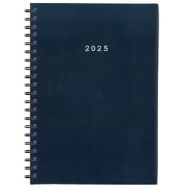 Ημερολόγιο Ημερήσιο 2025 Next Basic Xlarge 12M Σπιράλ Μπλε