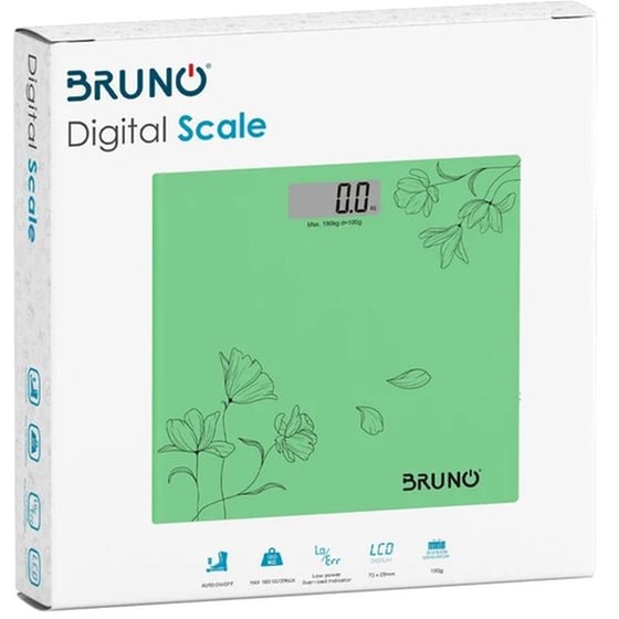 Ψηφιακή Ζυγαριά Σώματος Bruno BRN-0054 Πράσινο image 1