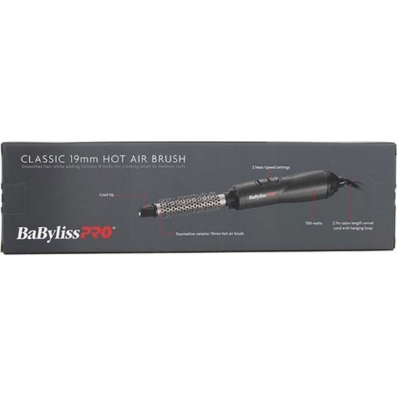 Ηλεκτρική Βούρτσα Babyliss Pro Airstyler BAB2675TTE 700 W Μαύρο image 6