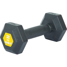 Βαράκι Εξάγωνο 2kg Amila Original Rubber H 90581 από Ατσάλι Q235 - Μαύρο