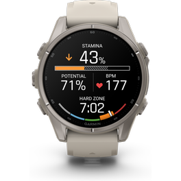 Smartwatch Garmin Fenix 9 43mm - Titanium with Fog Gray