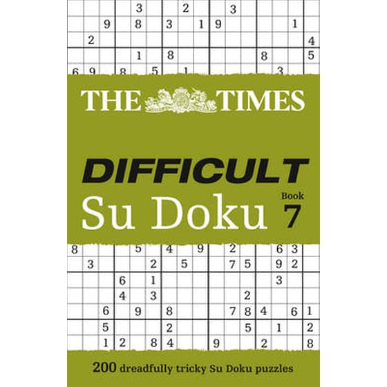 The Times Difficult Su Doku Book 7 Book 7 image 0