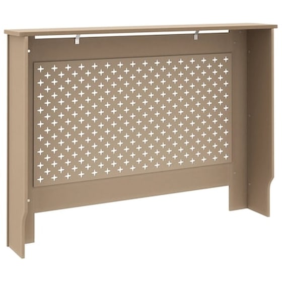 Vidaxl Κάλυμμα Καλοριφέρ 112 X 19 X 81 Εκ. Από Mdf image 5