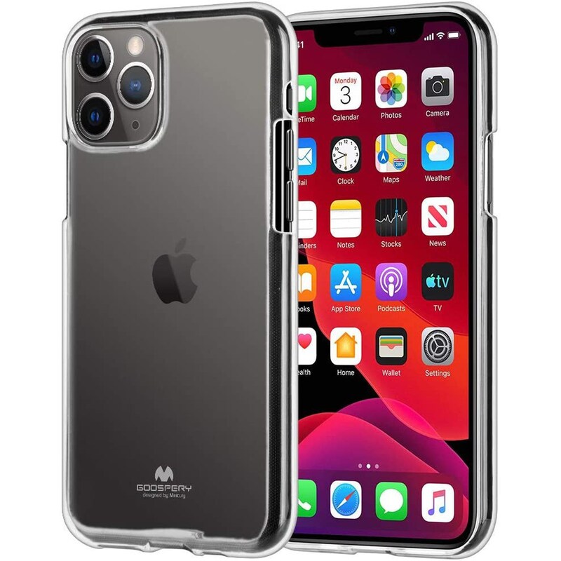 Θήκη Apple iPhone 11 Pro Max - Mercury Jelly - Transparent