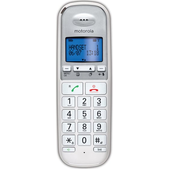 Ασύρματο Τηλέφωνο Motorola S3001 - Λευκό image 3